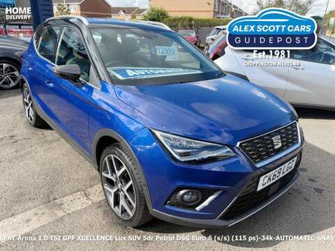 SEAT Arona 1.0 TSI GPF XCELLENCE Lux SUV 5dr Petrol DSG Euro 6 (s/s) (115 ps) - U79162