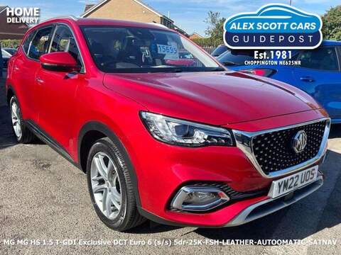 MG MG HS 1.5 T-GDI Exclusive DCT Euro 6 (s/s) 5dr - U79187