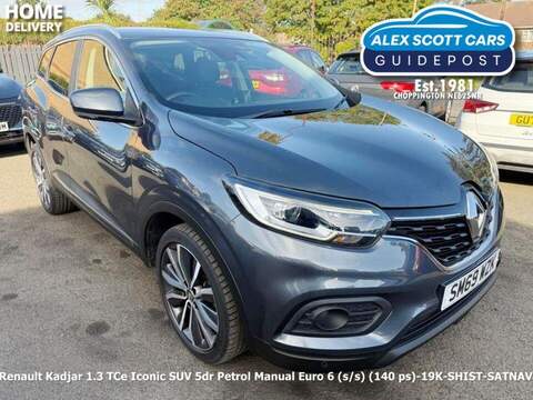Renault Kadjar 1.3 TCe Iconic SUV 5dr Petrol Manual Euro 6 (s/s) (140 ps) - U79205