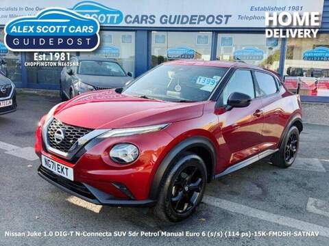 Nissan Juke 1.0 DIG-T N-Connecta SUV 5dr Petrol Manual Euro 6 (s/s) (114 ps) - U79224