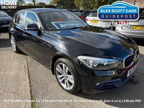 BMW 1 Series 1.6 A180 Sport Hatchback 5dr Petrol 7G-DCT Euro 6 (s/s) (122 ps)