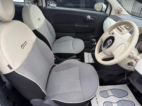 Fiat 500 1.2 Lounge Hatchback 3dr Petrol Manual Euro 6 (s/s) (69 bhp) - U79260