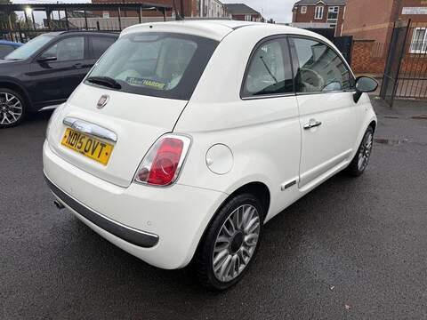 Fiat 500 1.2 Lounge Hatchback 3dr Petrol Manual Euro 6 (s/s) (69 bhp) - U79260