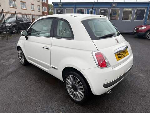 Fiat 500 1.2 Lounge Hatchback 3dr Petrol Manual Euro 6 (s/s) (69 bhp) - U79260