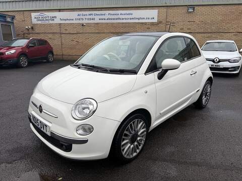 Fiat 500 1.2 Lounge Hatchback 3dr Petrol Manual Euro 6 (s/s) (69 bhp) - U79260