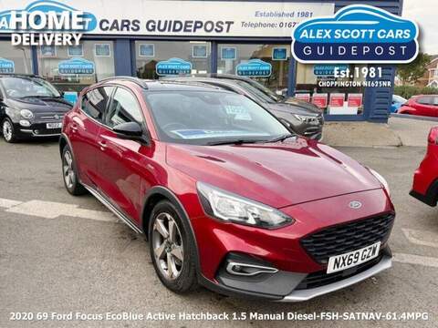 Ford Focus EcoBlue Active Hatchback 1.5 Manual Diesel - U79275