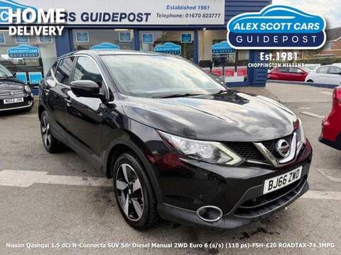 Nissan Qashqai 1.5 dCi N-Connecta SUV 5dr Diesel Manual 2WD Euro 6 (s/s) (110 ps) - U79282