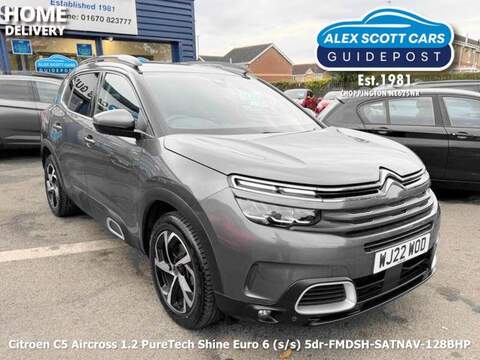 Citroen C5 Aircross 1.2 PureTech Flair SUV 5dr Petrol Manual 6 Spd Euro 6 (s/s) (110 ps)