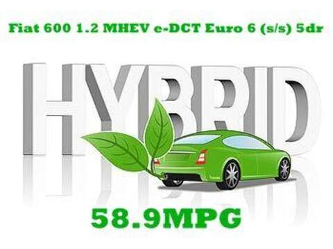 Fiat 600 1.2 MHEV e-DCT Euro 6 (s/s) 5dr - U79331