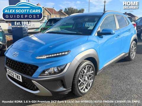 Hyundai KONA 1.6 h-GDi Premium DCT Euro 6 (s/s) 5dr - U79333