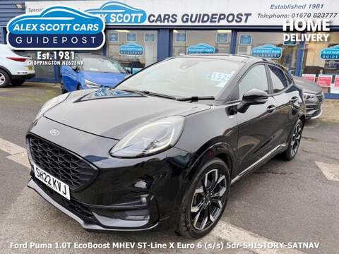 Ford Puma 1.0T EcoBoost MHEV ST-Line X Euro 6 (s/s) 5dr - U79338