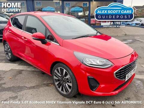 Ford Fiesta 1.0T EcoBoost MHEV Titanium Vignale DCT Euro 6 (s/s) 5dr - U79341
