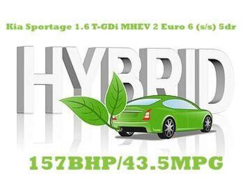 Kia Sportage 1.6 T-GDi MHEV 2 Euro 6 (s/s) 5dr - U79345