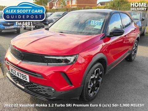Vauxhall Mokka 1.2 Turbo SRi Premium Euro 6 (s/s) 5dr - U79367