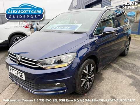 Volkswagen Touran 1.5 TSI EVO SEL DSG Euro 6 (s/s) 5dr - U79376