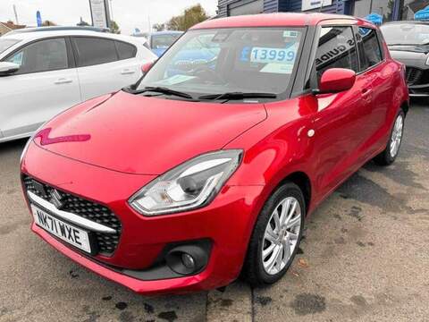 Suzuki Swift 1.2 Dualjet MHEV SZ-T Hatchback 5dr Petrol Hybrid CVT Euro 6 (s/s) (83 ps) - U79386