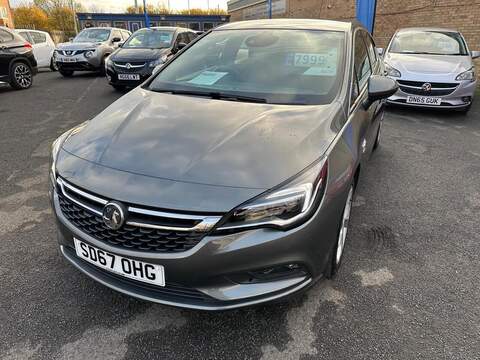 Vauxhall Astra 1.4i Turbo SRi Euro 6 5dr - U79395
