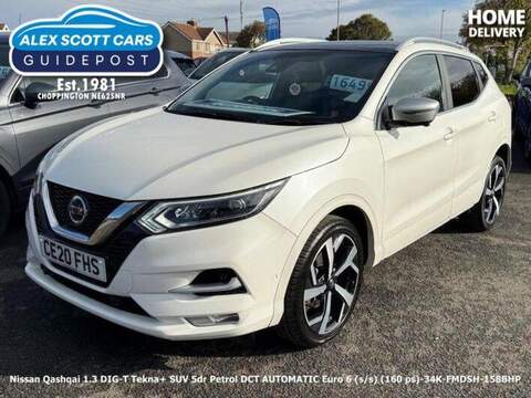 Nissan Qashqai 1.3 DIG-T Tekna+ SUV 5dr Petrol DCT Auto Euro 6 (s/s) (160 ps) - U79409