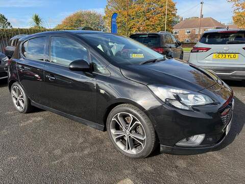 Vauxhall Corsa 1.4i Turbo Black Edition Hatchback 5dr Petrol Manual Euro 6 (s/s) (150 ps) - U79414