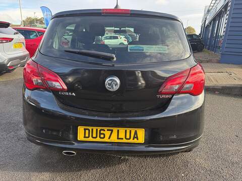 Vauxhall Corsa 1.4i Turbo Black Edition Hatchback 5dr Petrol Manual Euro 6 (s/s) (150 ps) - U79414