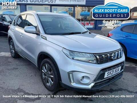 Suzuki Vitara 1.4 Boosterjet MHEV SZ-T SUV 5dr Petrol Hybrid Manual Euro 6 (s/s) (129 ps) - U79427