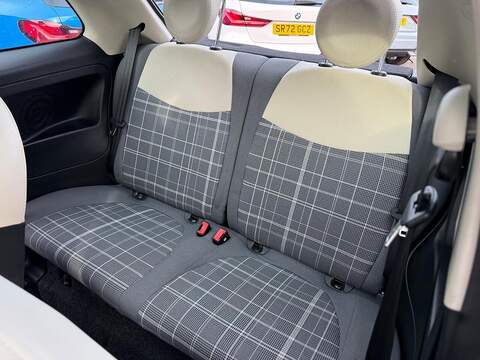 Fiat 500 1.2 Lounge Hatchback 3dr Petrol Manual Euro 6 (s/s) (69 bhp) - U79429