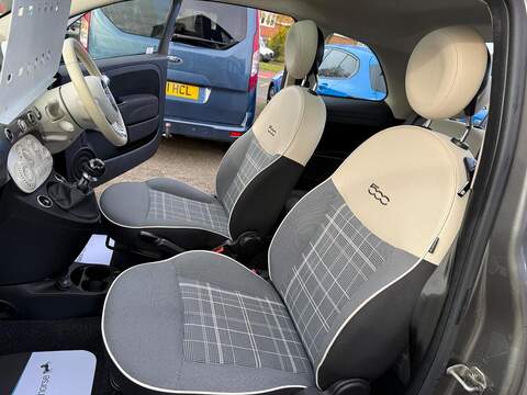 Fiat 500 1.2 Lounge Hatchback 3dr Petrol Manual Euro 6 (s/s) (69 bhp) - U79429