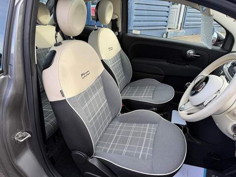 Fiat 500 1.2 Lounge Hatchback 3dr Petrol Manual Euro 6 (s/s) (69 bhp) - U79429