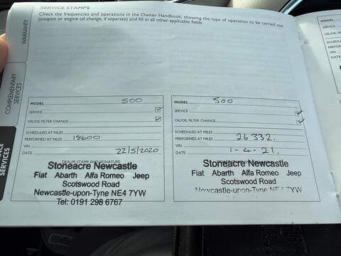 Fiat 500 1.2 Lounge Hatchback 3dr Petrol Manual Euro 6 (s/s) (69 bhp) - U79429