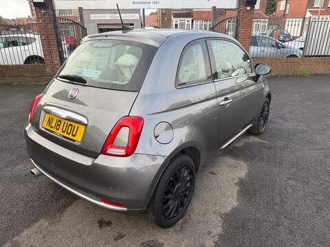 Fiat 500 1.2 Lounge Hatchback 3dr Petrol Manual Euro 6 (s/s) (69 bhp) - U79429