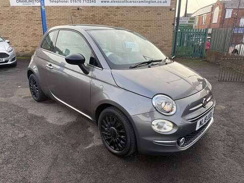 Fiat 500 1.2 Lounge Hatchback 3dr Petrol Manual Euro 6 (s/s) (69 bhp) - U79429