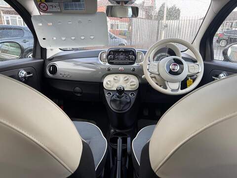 Fiat 500 1.2 Lounge Hatchback 3dr Petrol Manual Euro 6 (s/s) (69 bhp) - U79429