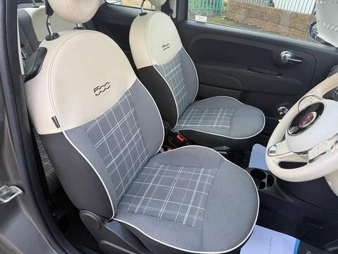 Fiat 500 1.2 Lounge Hatchback 3dr Petrol Manual Euro 6 (s/s) (69 bhp) - U79429