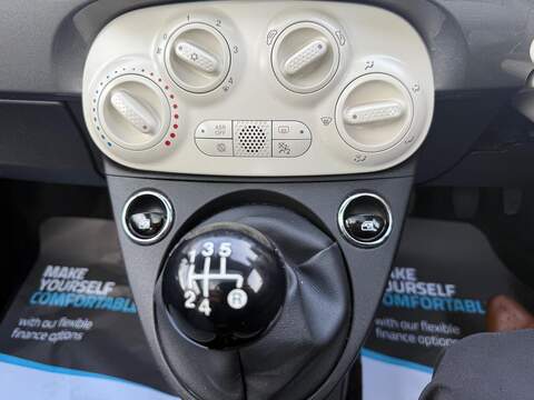Fiat 500 1.2 Lounge Hatchback 3dr Petrol Manual Euro 6 (s/s) (69 bhp) - U79429
