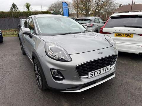 Ford Puma 1.0T EcoBoost MHEV Titanium SUV 5dr Petrol Manual Euro 6 (s/s) (125 ps) - U79492