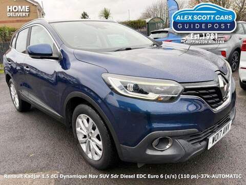 Renault Kadjar 1.6 CRDi 2 SUV 5dr Diesel DCT Euro 6 (134 bhp)