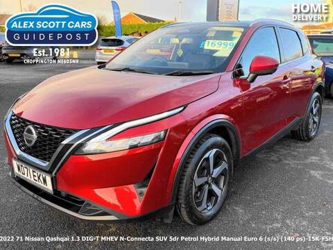 Nissan Qashqai TUCSON SE Connect SUV 1 Manual Petrol