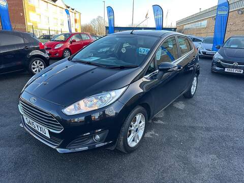 Ford Fiesta 1.0T EcoBoost Zetec Hatchback 5dr Petrol Manual Euro 6 (s/s) (100 ps) - U79566