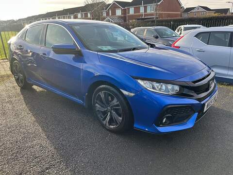 Honda Civic 1.6 i-DTEC SR Hatchback 5dr Diesel Auto Euro 6 (s/s) (120 ps) - U79588