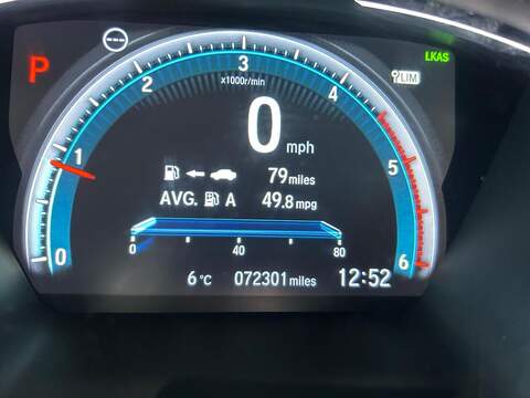 Honda Civic 1.6 i-DTEC SR Hatchback 5dr Diesel Auto Euro 6 (s/s) (120 ps) - U79588