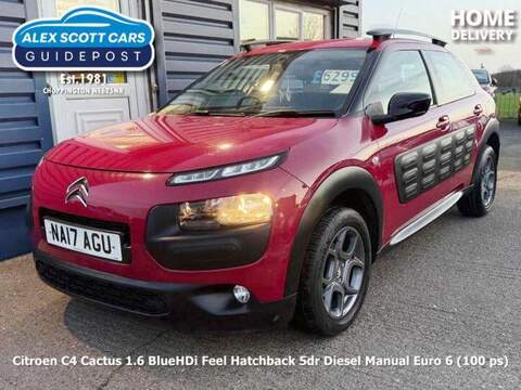 Citroen C4 Cactus 1.4i Turbo Black Edition Hatchback 5dr Petrol Manual Euro 6 (s/s) (150 ps)