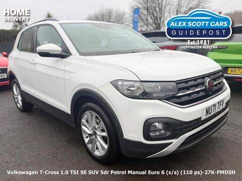 Volkswagen T-Cross 1.0 TSI SE SUV 5dr Petrol Manual Euro 6 (s/s) (110 ps) - U79659