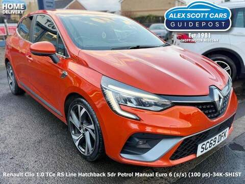 Renault Clio 1.0 TCe RS Line Hatchback 5dr Petrol Manual Euro 6 (s/s) (100 ps) - U79673