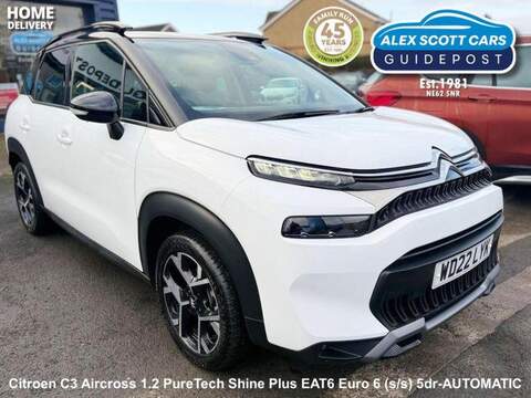 Citroen C3 Aircross 1.2 Turbo SE SUV 5dr Petrol Auto 8Spd Euro 6 (s/s) (130 ps)