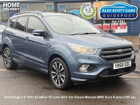 Ford Kuga 2.0 TDCi EcoBlue ST-Line SUV 5dr Diesel Manual AWD Euro 6 (s/s) (180 ps) - U79773