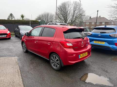 Mitsubishi Mirage 1.2 Juro Hatchback 5dr Petrol Manual Euro 6 (s/s) (79 ps) - U79812