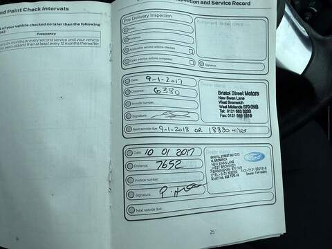 Ford Fiesta 1.25 Zetec Hatchback 5dr Petrol Manual Euro 6 (82 ps) - U79819