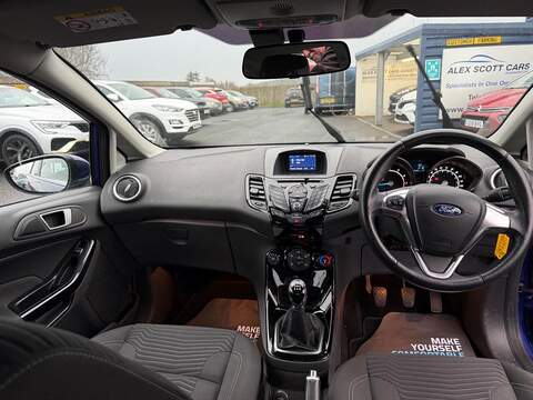 Ford Fiesta 1.25 Zetec Hatchback 5dr Petrol Manual Euro 6 (82 ps) - U79819