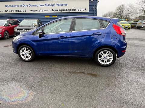 Ford Fiesta 1.25 Zetec Hatchback 5dr Petrol Manual Euro 6 (82 ps) - U79819
