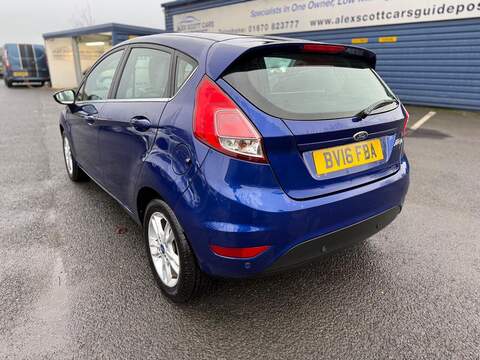 Ford Fiesta 1.25 Zetec Hatchback 5dr Petrol Manual Euro 6 (82 ps) - U79819